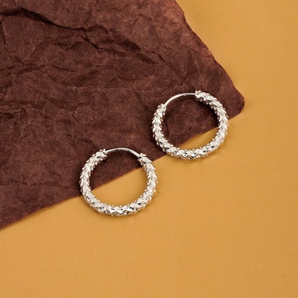 marie and lux Jewelry 5 For 25 Dainty Silver Hoop Earrings Poshmark